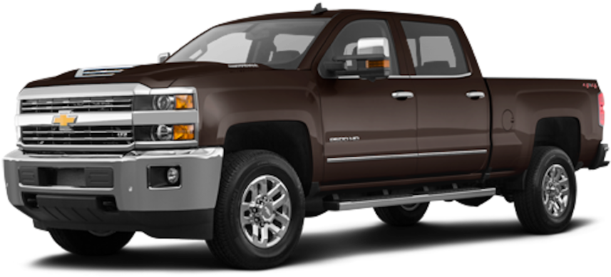 2018 Chevrolet Silverado 2500hd - Ram Pick Up Png (1024x494), Png Download