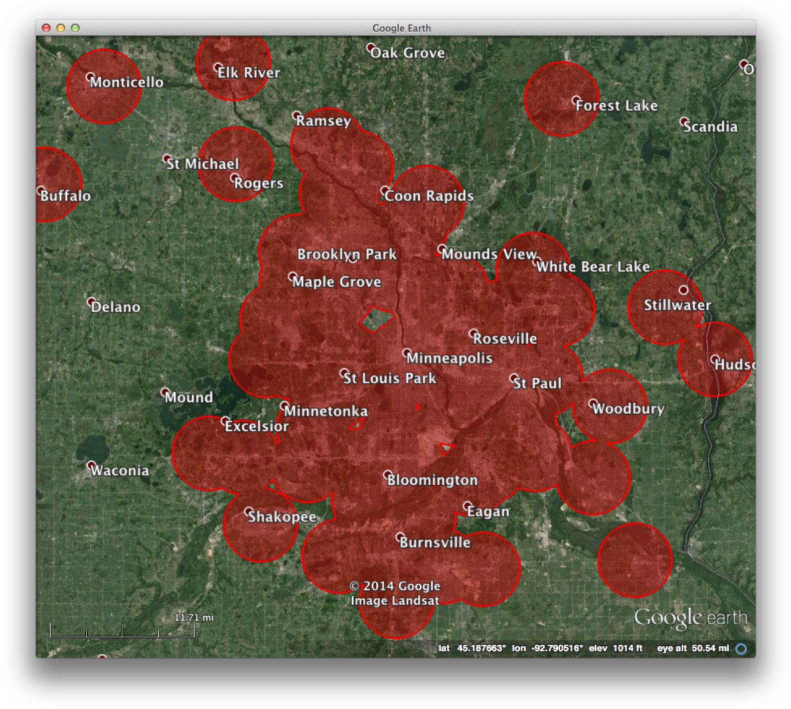 Minneapolis, Minnesota Offers Few Areas For Post Jimmy - Map (1600x1437), Png Download