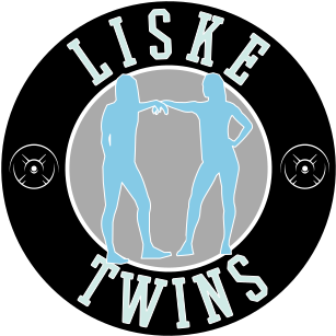 Bold, Personable, Fitness Logo Design For Liske Twins - Circle (1200x800), Png Download