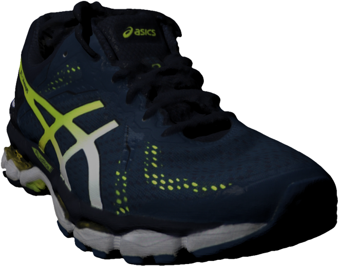 3d Model Illustration - Running Shoe (768x552), Png Download