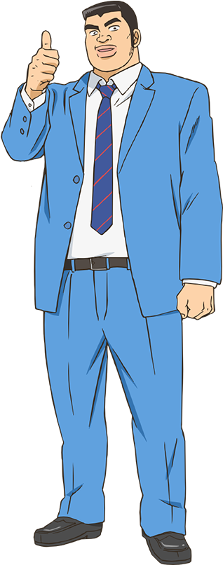 Takeo Gouda - Anime My Love Story (487x812), Png Download