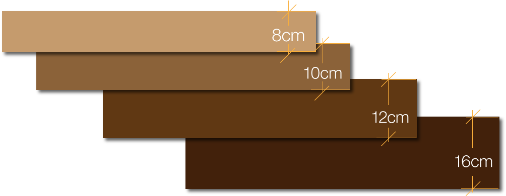 El Ancho Del Listón Define La Cantidad De Listones - Wood (1232x498), Png Download