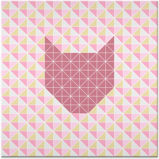 Azulejo Gato Geométrico Rosa - Geometry (800x800), Png Download