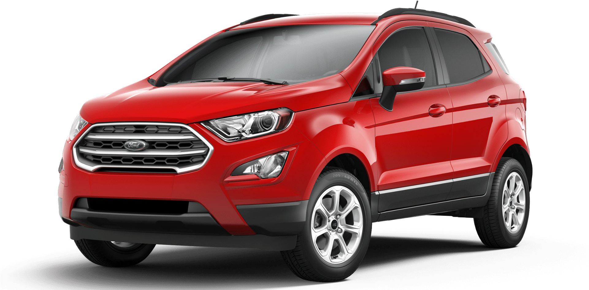 2018 Ford Ecosport Se Special Price - Ecosport Race Red Colour (1920x1063), Png Download