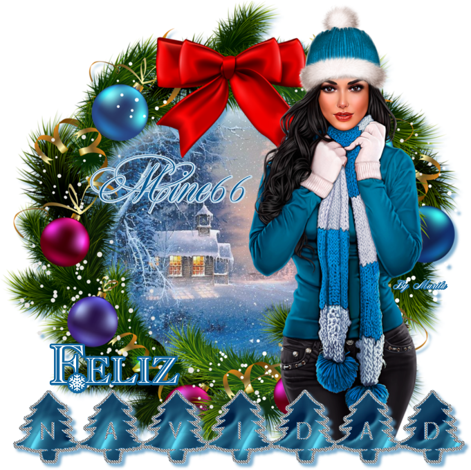 💙🎄⛄💙chicas Si Les Gusta 💙🎄⛄💙 Navidad - Holiday Clipart Wreaths (800x700), Png Download