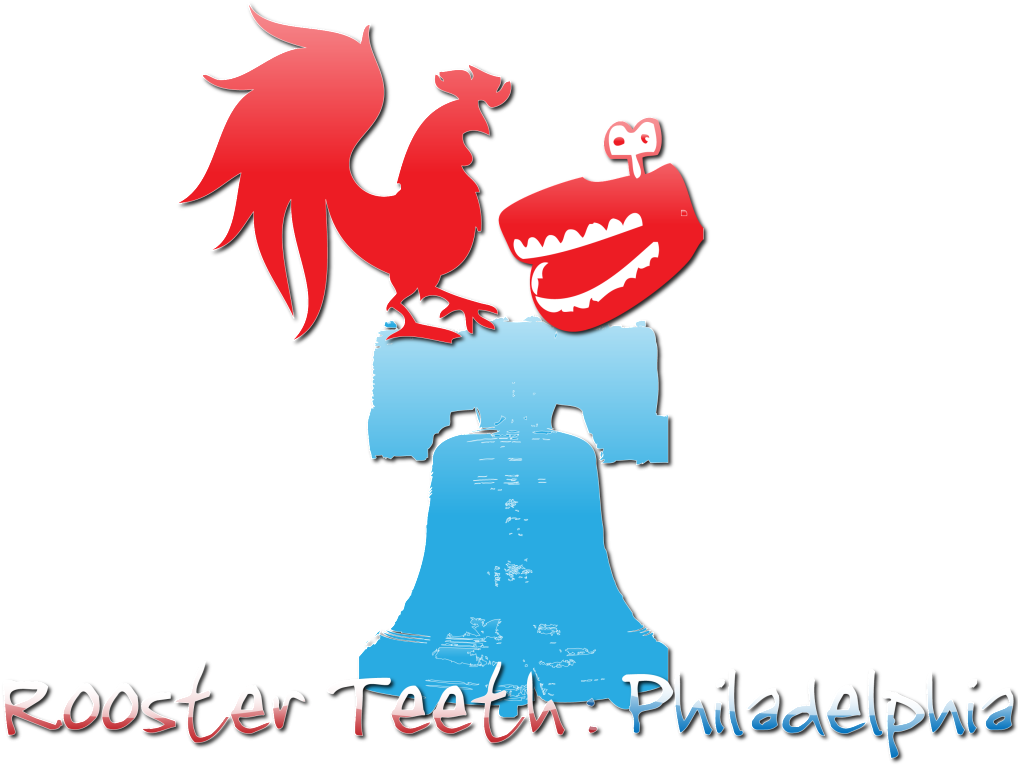 Rooster Teeth Philadelphia Without Logo - Rooster Teeth Logo (1023x772), Png Download