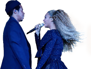 Grammy Thecarters Beyonce Freetoedit - Jay Z Otr Ii (318x240), Png Download