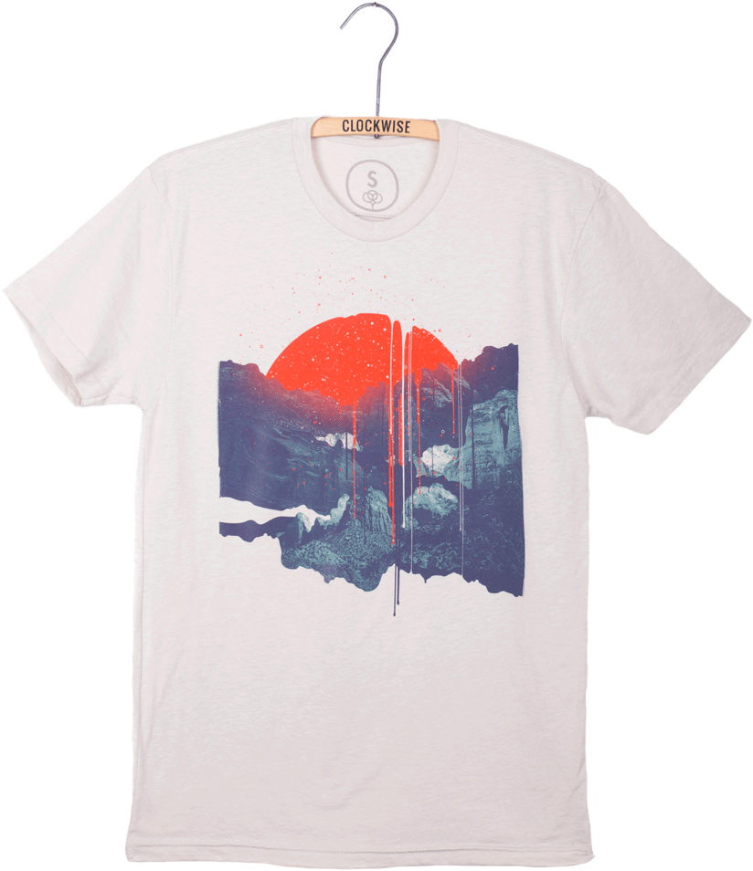 Hanger-mountain - Active Shirt (1000x1000), Png Download