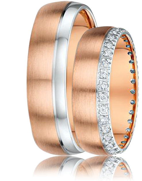 Couple's Rings - Bangle (640x640), Png Download