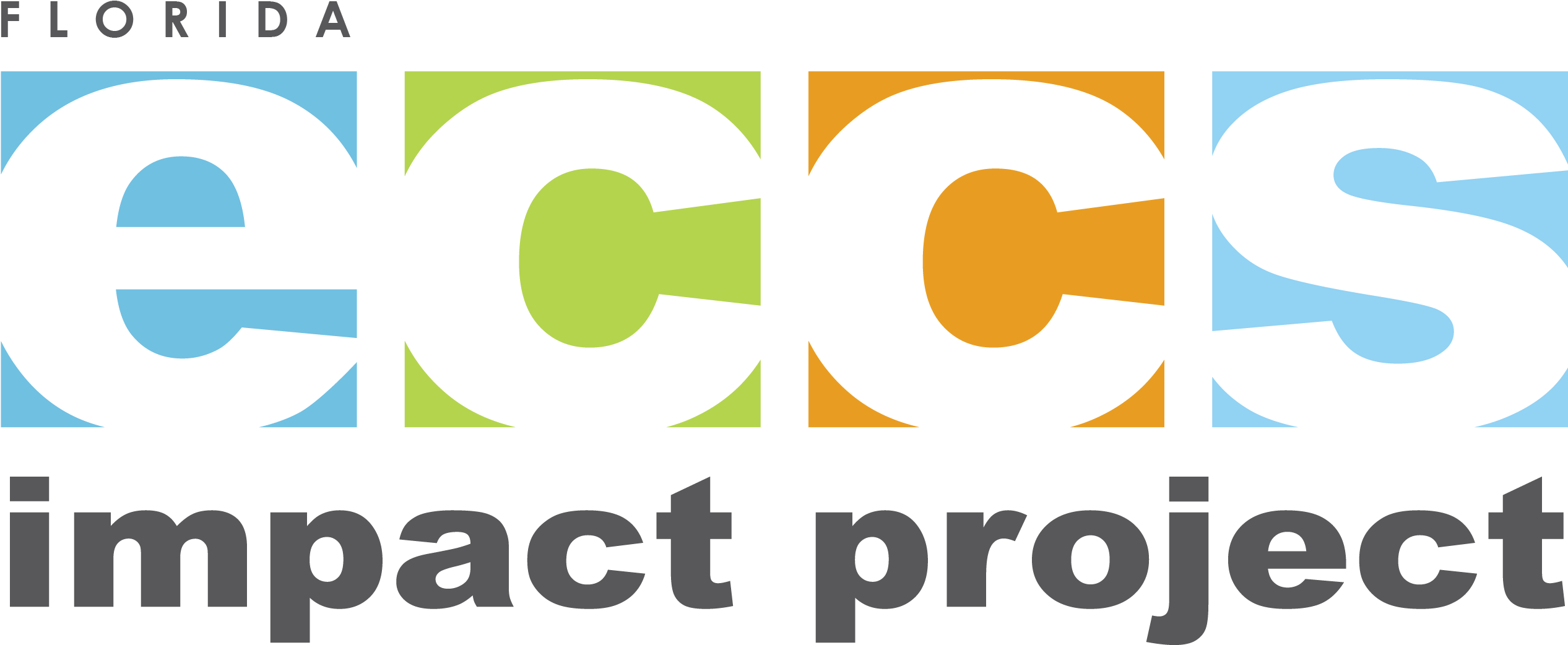 Florida Eccs Impact - Graphic Design (2538x1052), Png Download