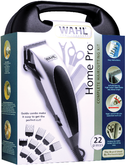 Wahl Home Pro Complete Haircutting Kit - Wahl Home Pro 22 Pieces (620x880), Png Download