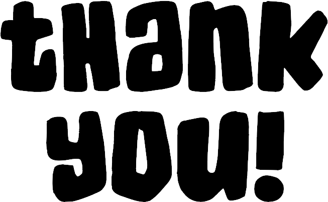Thank You Png, Download Png Image With Transparent - Thank You Clipart Black (758x482), Png Download