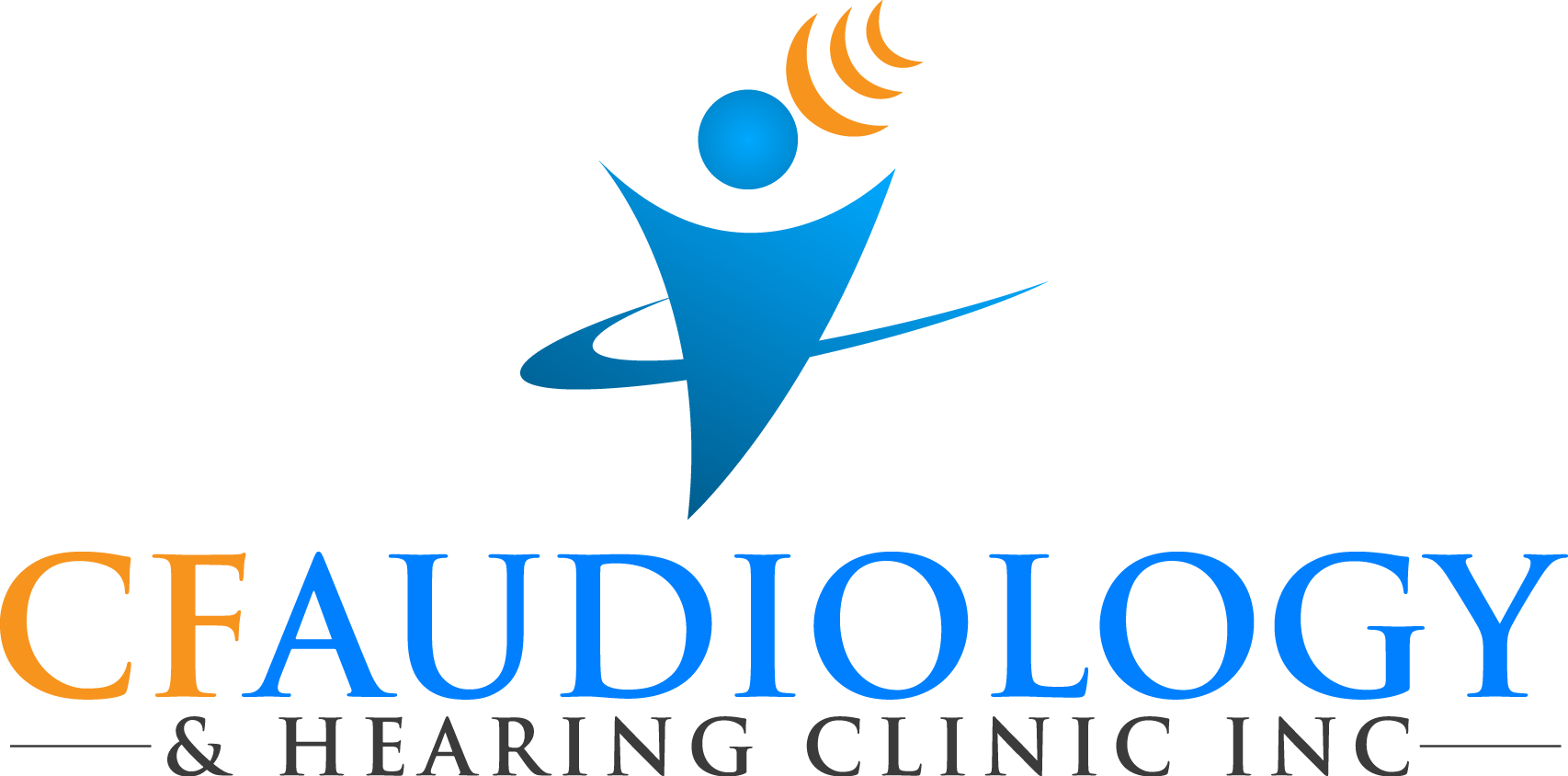 Central Florida Audiology Logo - Graphic Design (1706x844), Png Download