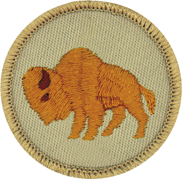 Buffalo - Blue Fox Patrol Patch (639x649), Png Download