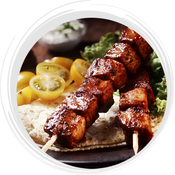 Delicious Bbq Food - Foods Associated With Festivals In Islam (600x601), Png Download