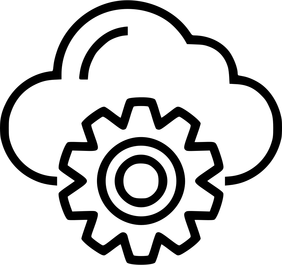 Cloud Computing Comments - Cloud Computing Logo Black (980x922), Png Download