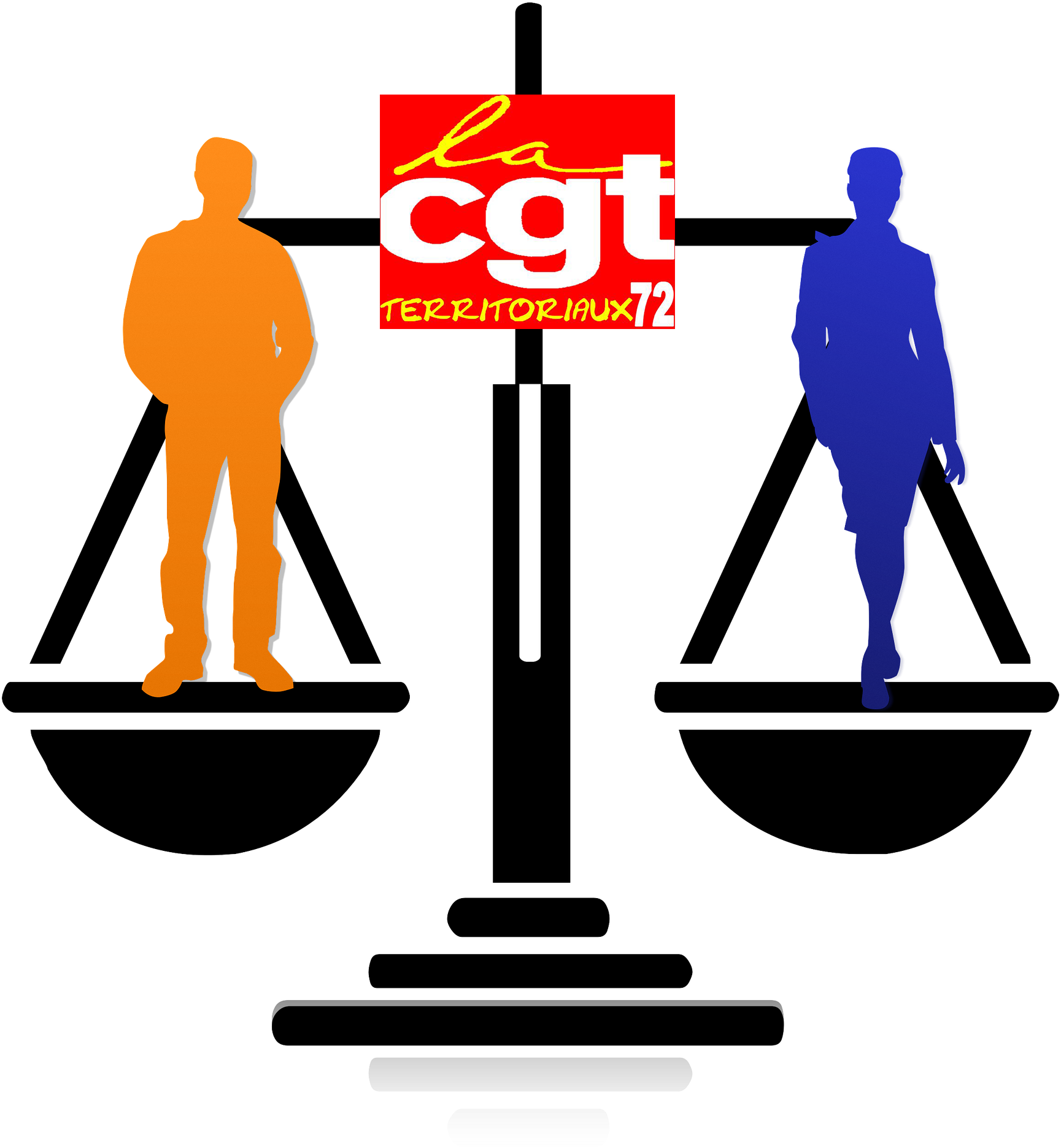 Egalitã©1 - General Confederation Of Labour (1786x1920), Png Download