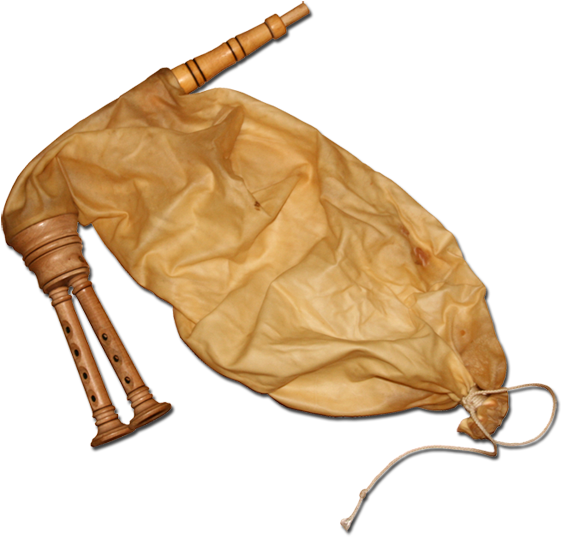 Gajde Instrument (600x568), Png Download