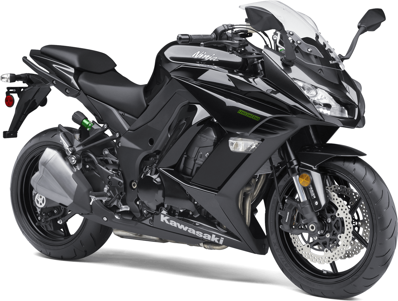 2016 Ninja 1000 Abs Sport Motorcycle By Kawasaki - Ninja 1000 2016 (2000x1123), Png Download