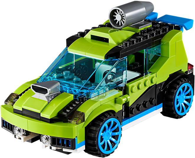 Rocket Rally Car - Rocket Rally Car Creator Lego Sets (800x600), Png Download