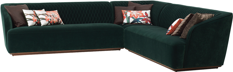 Walnut Wooden Leg Application - Studio Couch (900x400), Png Download