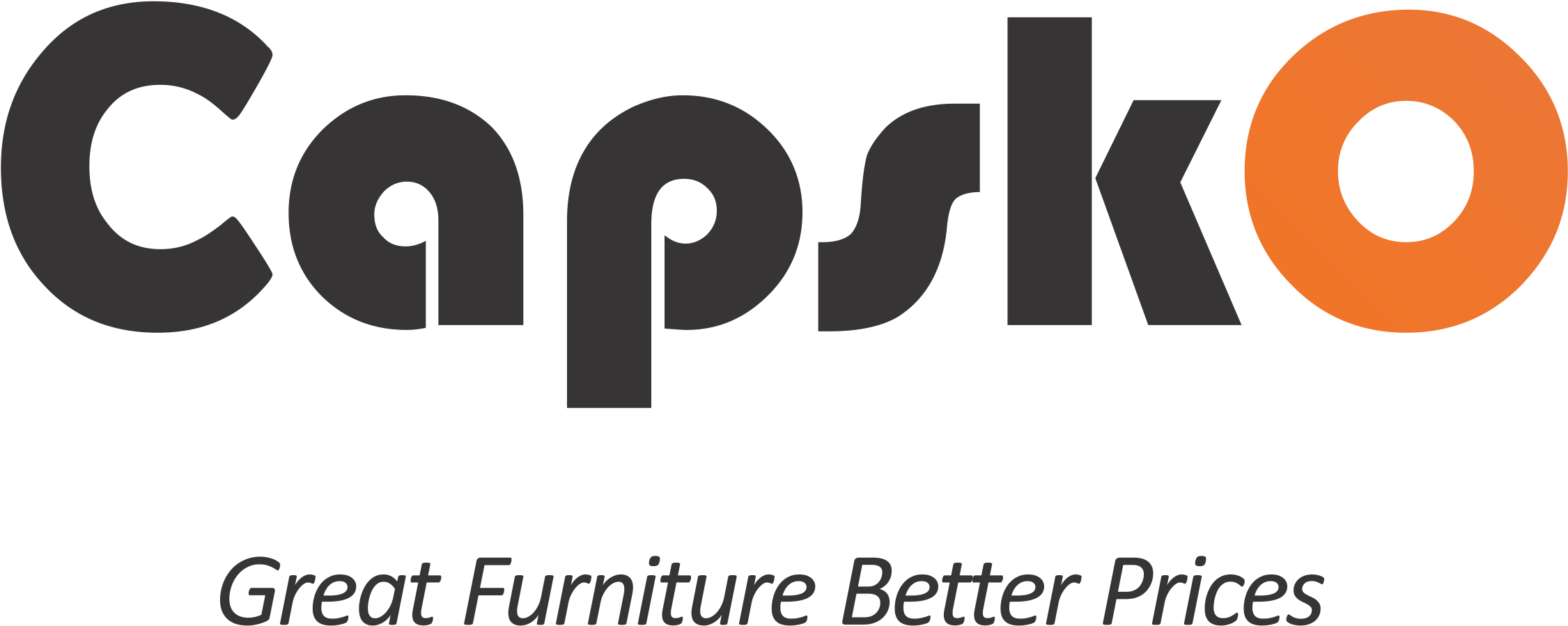 Capsko Leatherite Sofa Cum Bed - Graphic Design (2404x1052), Png Download