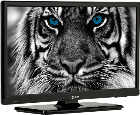 Ledtv 20d2t1 Ledtv Angle2 - E Star Tv (772x680), Png Download