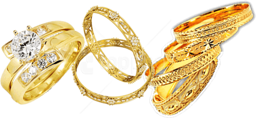 Free Png Gold Jewelry Png - Gold Jewellery Images Hd Png (850x425), Png Download