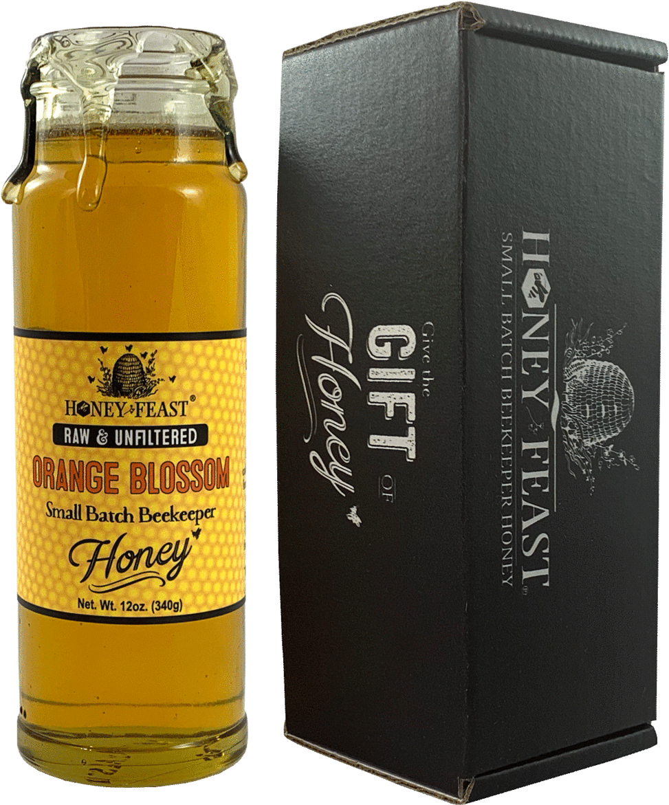 Raw Orange Blossom Honey From Florida - Honey (1200x1200), Png Download