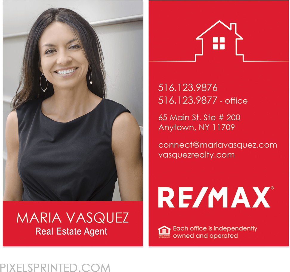 Remax Business Cards, Re/max Business Cards, Real Estate - Imax Bourbon (1024x1024), Png Download