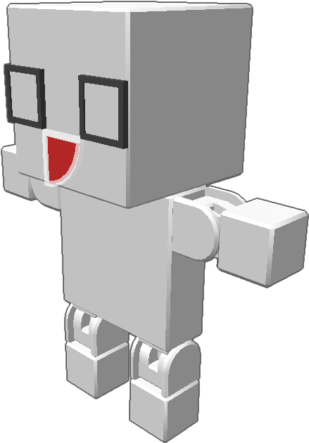 Credit To Sullox - Robot (768x768), Png Download