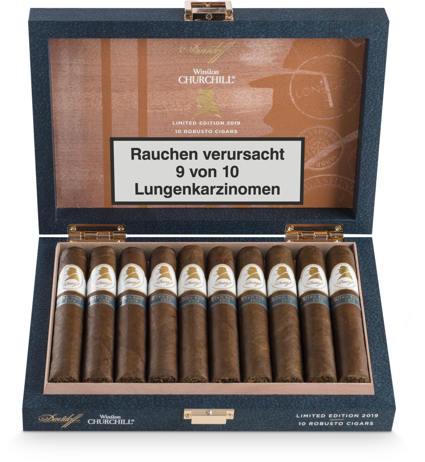 “after The Successful Launch Of The Winston Churchill - Davidoff Limited Edition 2019 Winston Churchill (2000x2000), Png Download