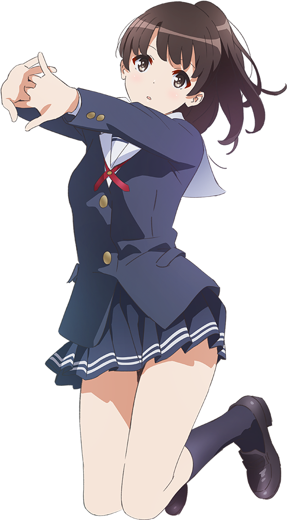 Katou Megumi - Saenai Heroine No Sodatekata Flat Kato (595x1152), Png Download