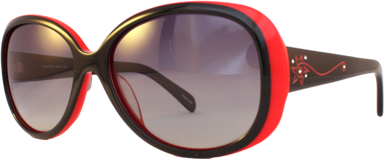 El Sol Red Black Clean Catalog - Reflection (1000x500), Png Download