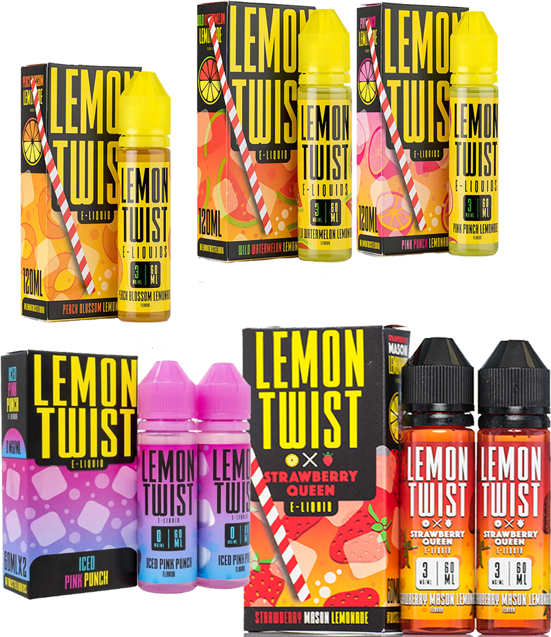 Lemon Twist E-liquid 120ml - Lemon Twist E Liquid (854x1008), Png Download