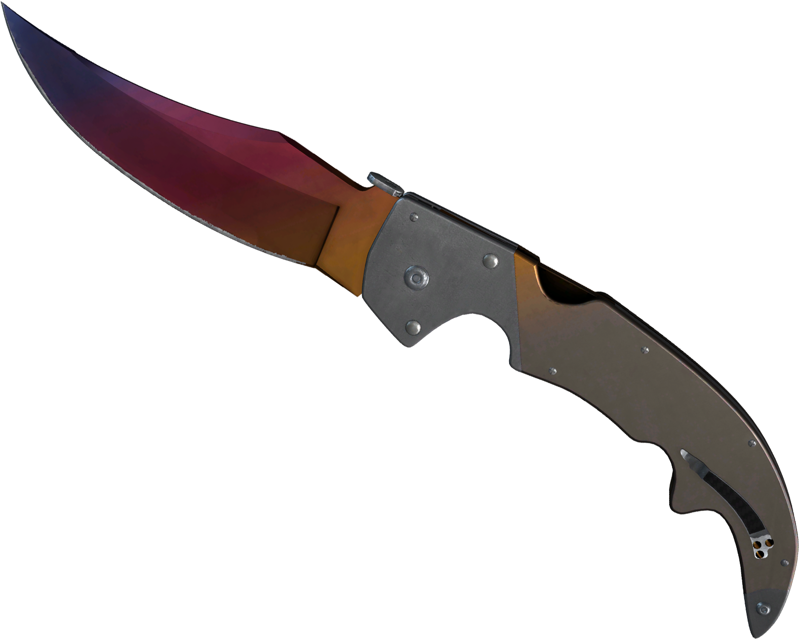 Dragon Lore Vs Lexus - Cs Go Falchion Knife Slaughter (1737x1421), Png Download