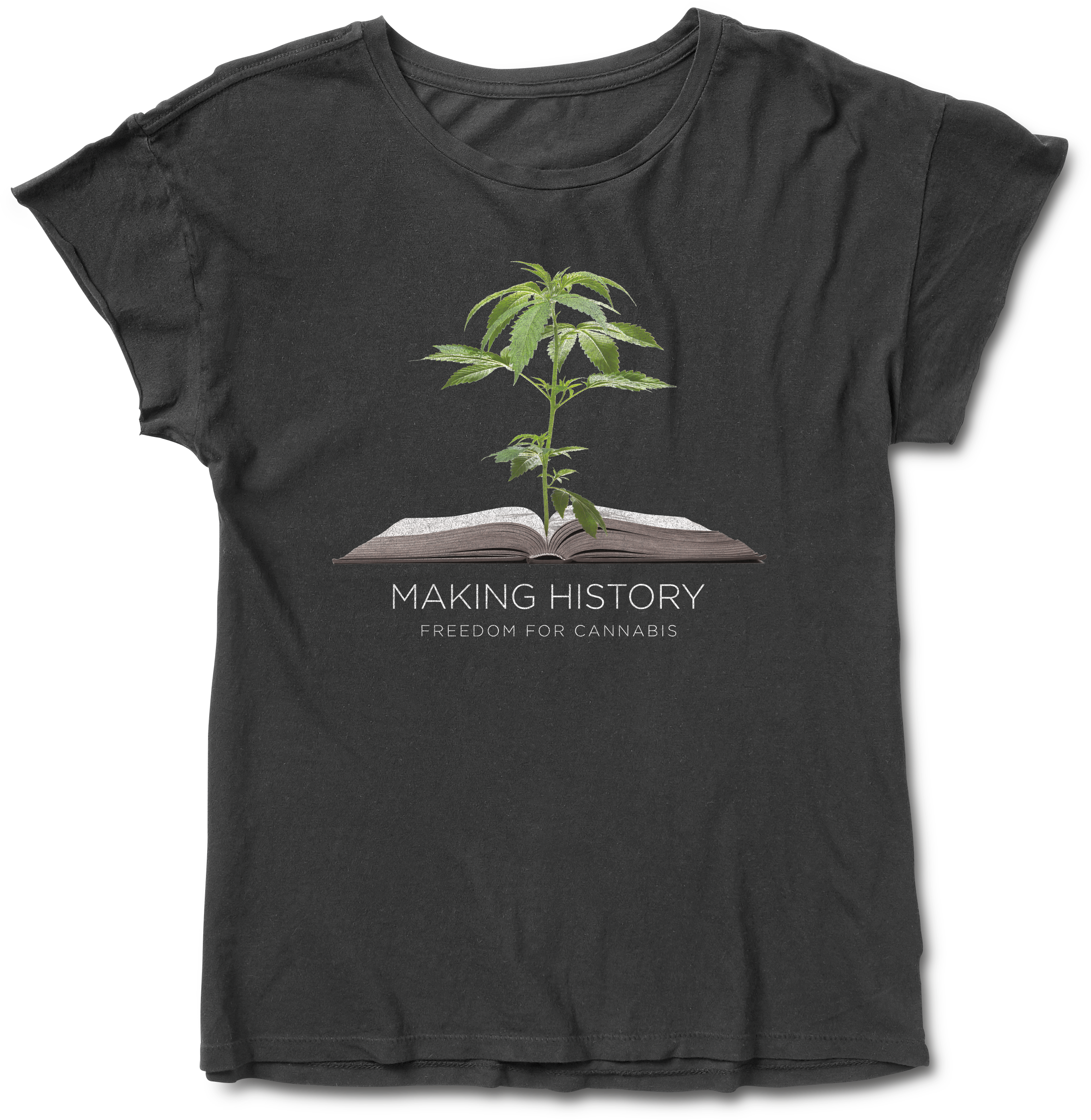 Women's Making History Tee - Tree (3350x3440), Png Download