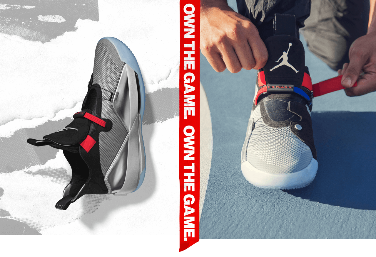 Nike Team Jordan Travel Suit - Nike Air Jordan Xxxiii Men's Basketball Shoes (1600x970), Png Download