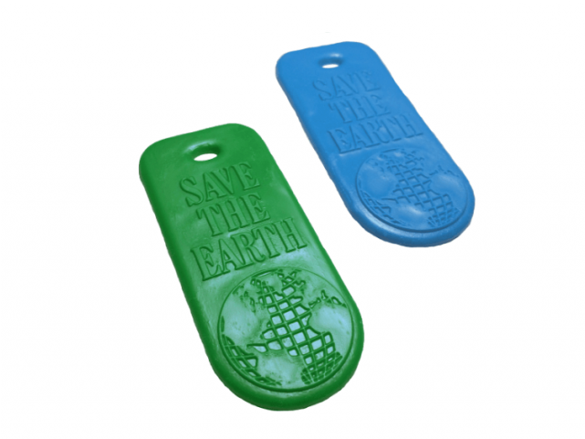 Save The Earth Sea Blue & Land Green Mix [ 8-gram Weights - Mobile Phone Case (640x640), Png Download