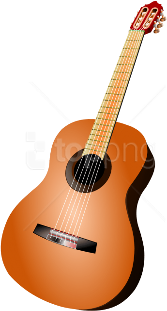 Free Png Download Acoustic Guitar Clipart Png Photo - Classic Guitar Clipart (480x679), Png Download