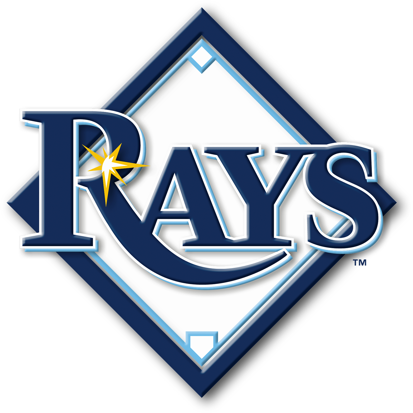 Tampa Bay Rays (1500x1500), Png Download