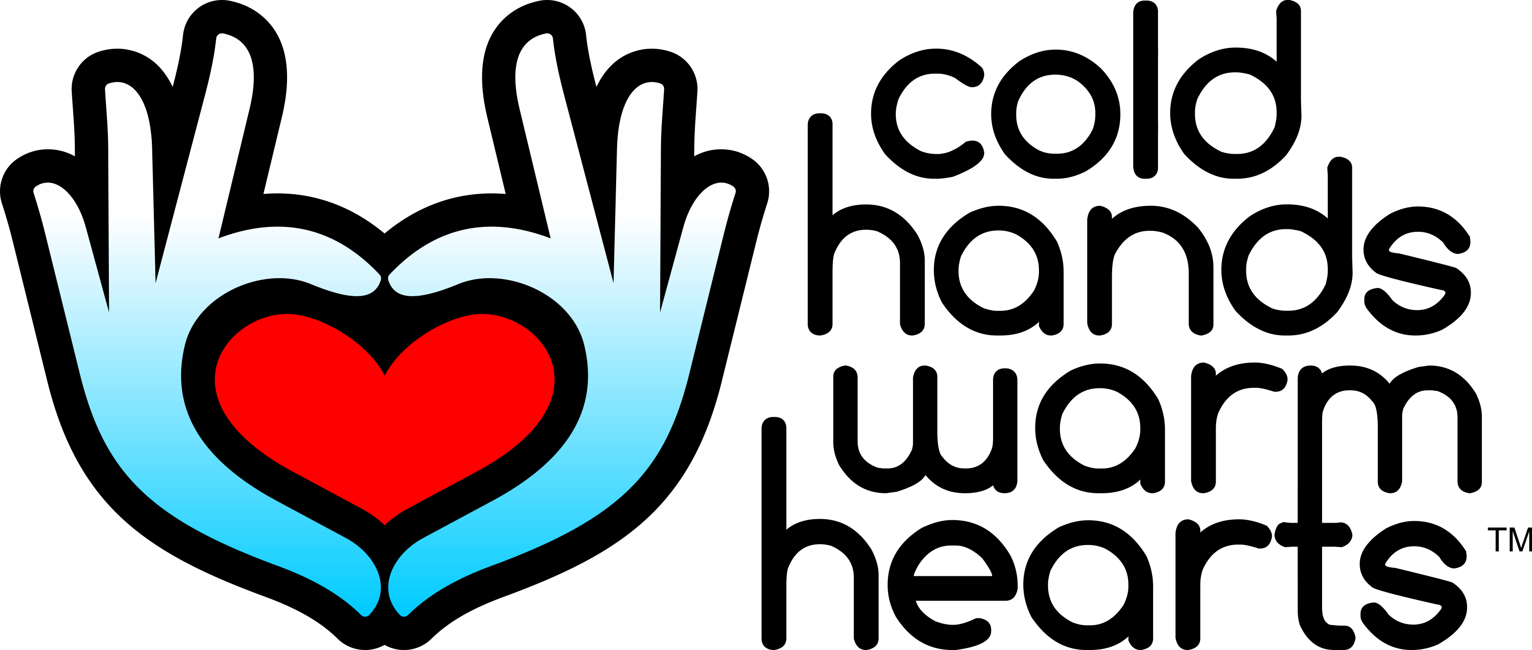 Cold Clipart Cold Hand - Cold Hands Warm Hearts (3138x1332), Png Download
