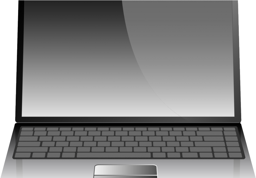 Laptop Clipart Transparent Background - Transparent Background Laptop Clipart (1024x600), Png Download