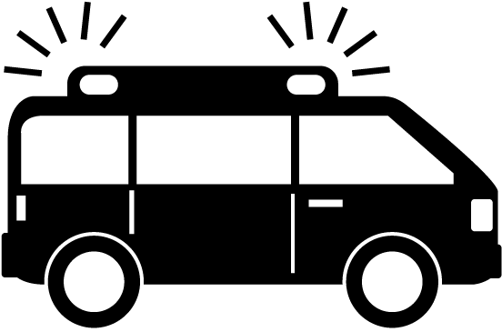 Ambulance - Vehicle Illustration - Free - Illustration (640x640), Png Download