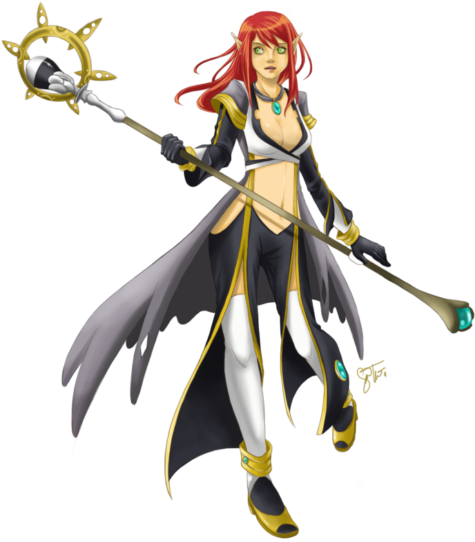 Ragnarok Online Warlock Mahō Shōjo, Cosplay Anime, - Ragnarok Warlock Png (800x829), Png Download