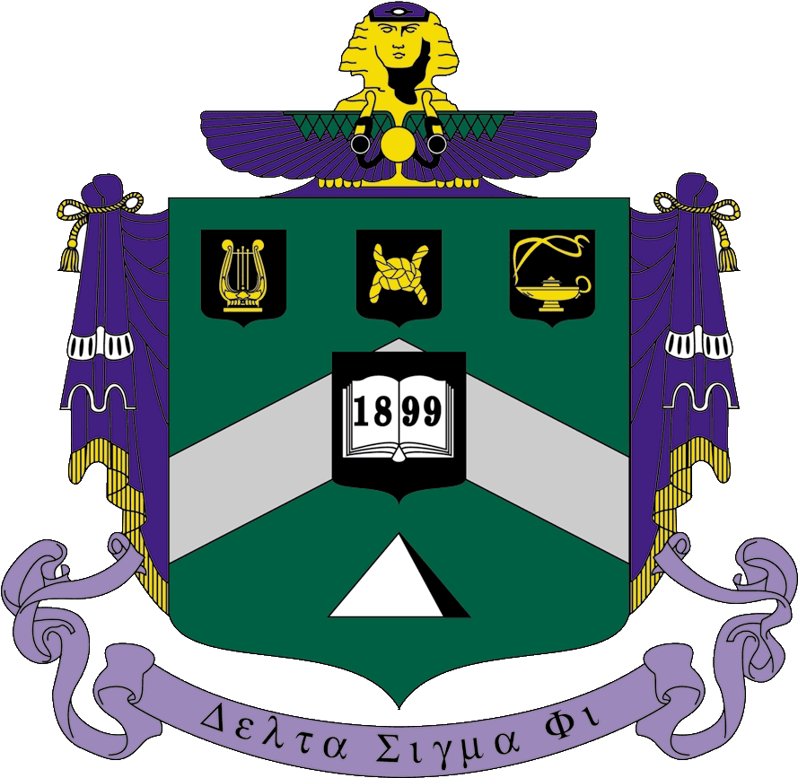 Astonishing Beta Sigma Phi Clip Art Medium Size - Delta Sigma Phi Crest (889x867), Png Download