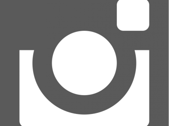 Instagram Clipart Black And White - Circle (640x480), Png Download