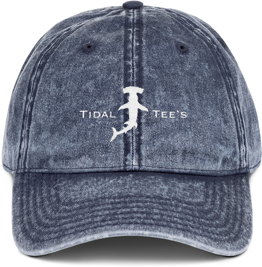 Hammerhead Shark Vintage Hat - Hat (1000x1000), Png Download