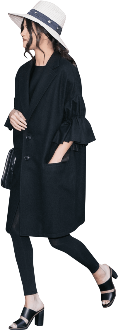 Selena Gomez Black Dress - Photo Shoot (800x1200), Png Download