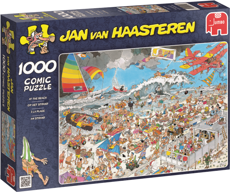 Jvh At The Beach 1000 Piece Jumbo Jigsaw Puzzle - Puzzle Hockey (800x800), Png Download